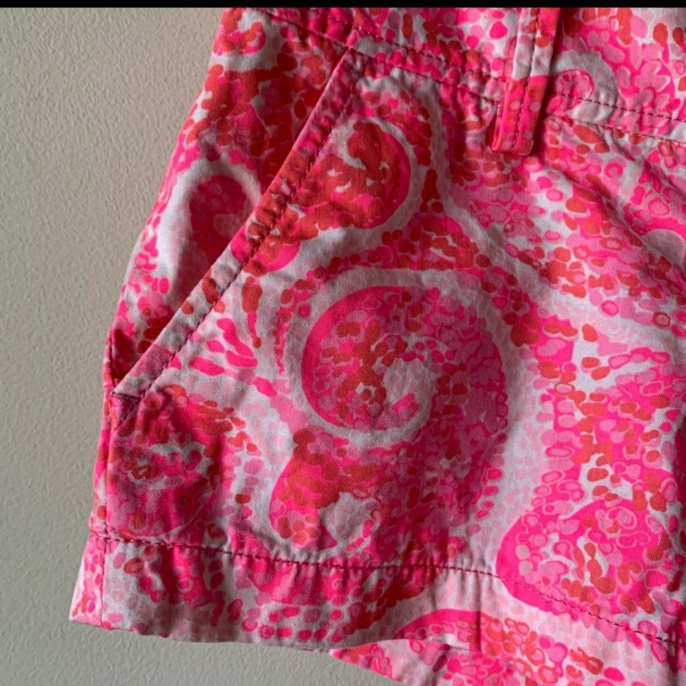 Lilly Pulitzer The Walsh Pink Shorts Size 00 - Picture 5 of 7